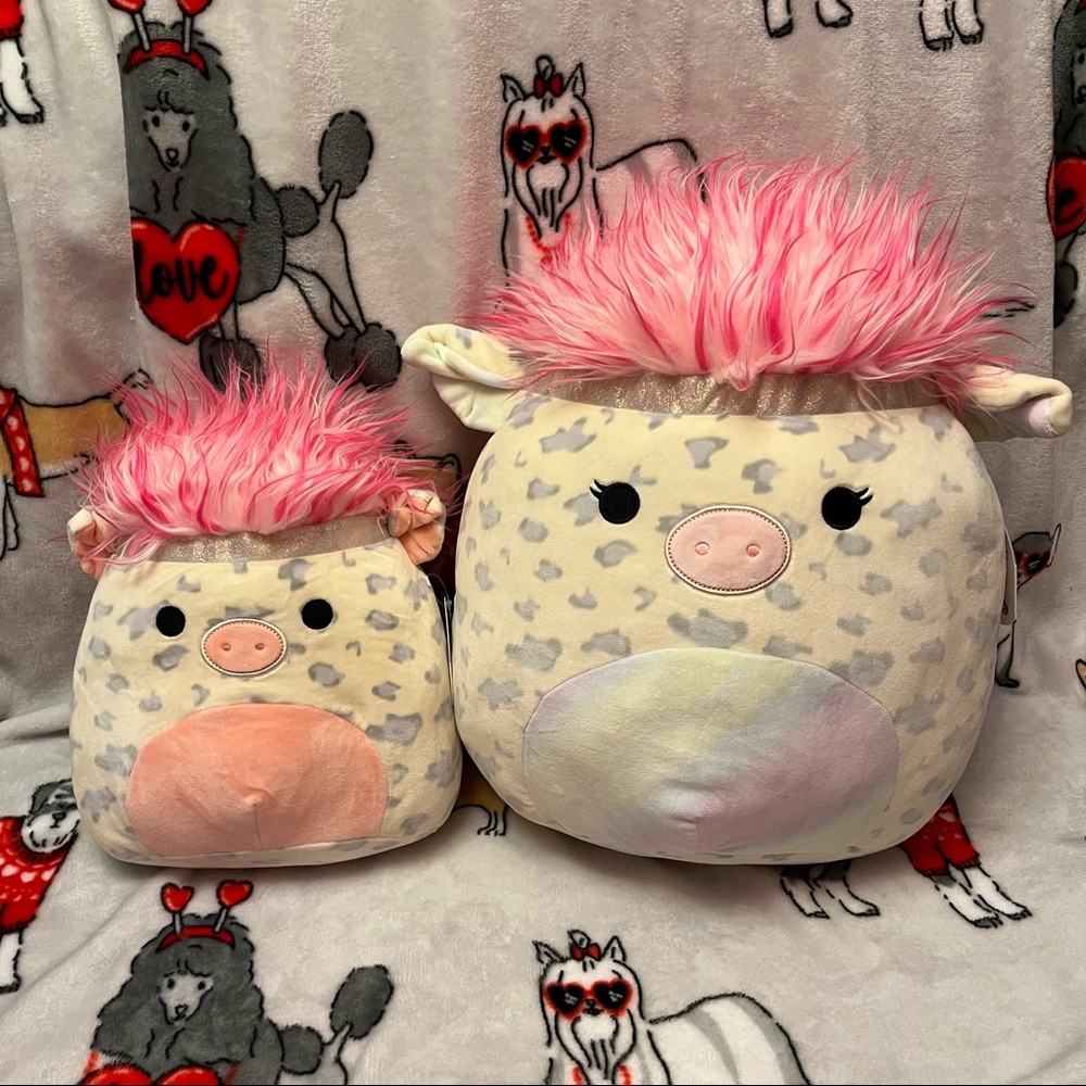 Squishmallow Pig Squishdoos Bundle NWT